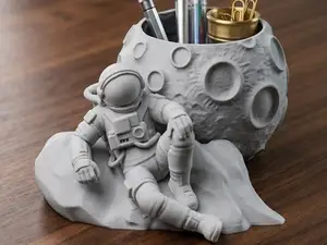 The Lunar Gardener - Vase Planter / Desk Organizer