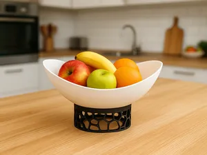 Fruchtschale Obstschale Deko Schale Küche 3D Druck