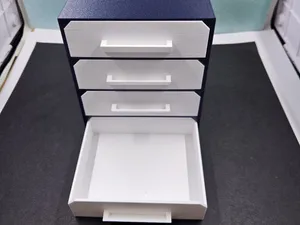 Small Parts Storage Drawer (4-Tray)
