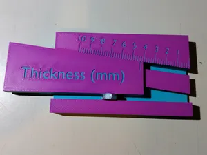 Sliding Thickness Gauge