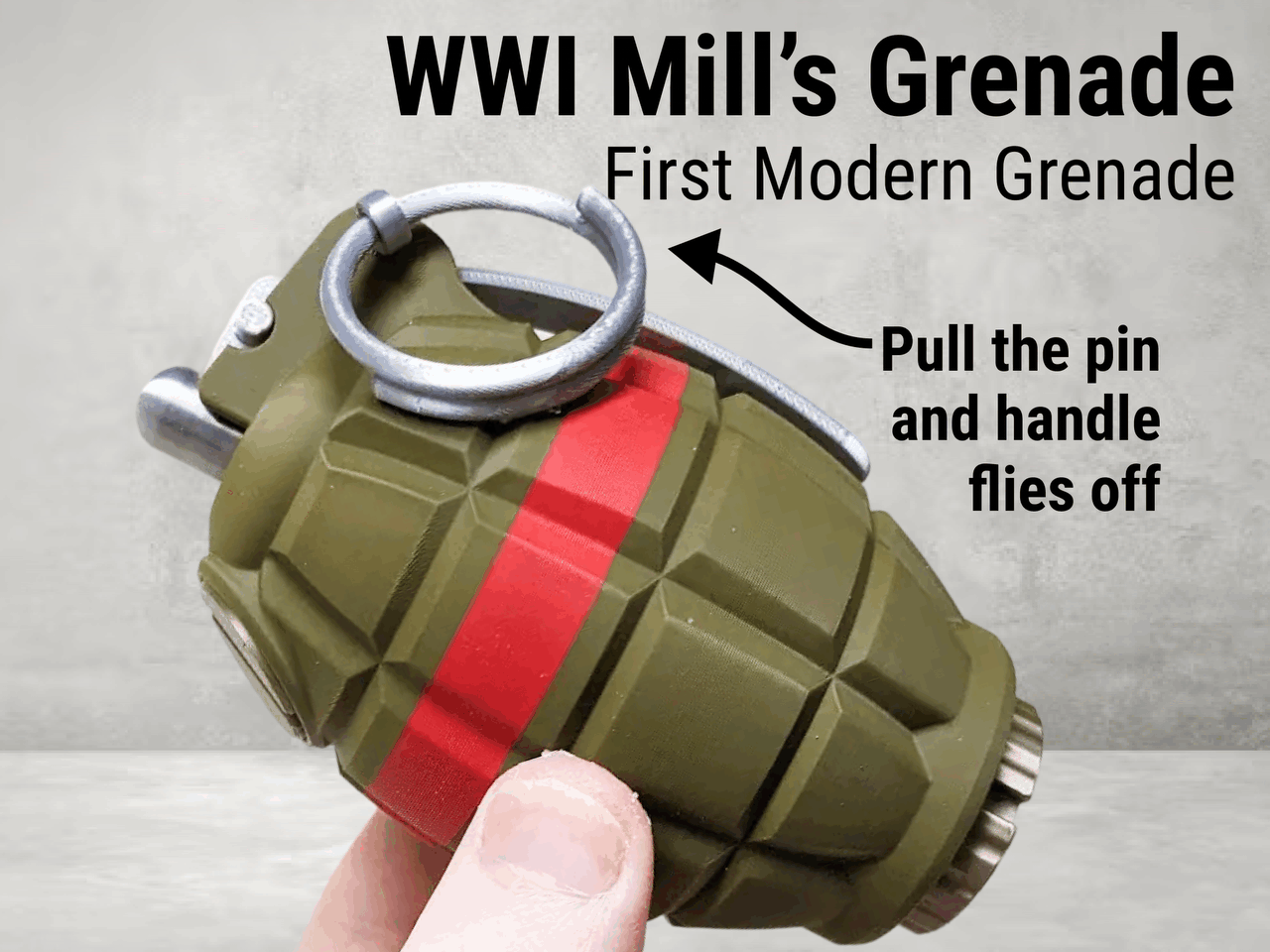 WW1 & WW2 Mill's Grenade | First Modern Grenade*