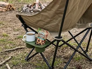 Modular Camping Chair Organizer (Cup & Tech Tray)