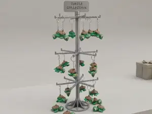 Drehbarer Ständer für Schmuck & Schlüsselanhänger