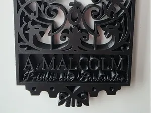Outlander‑ A. Malcolm, Printer & Bookseller Sign