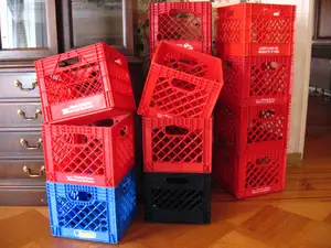 medium milk crate