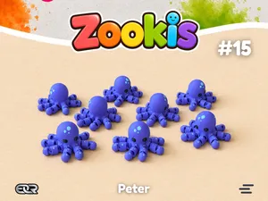 Zookis - Peter (pulpo) #15