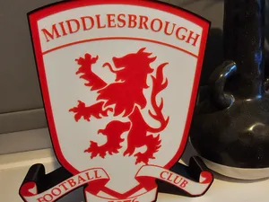 Middlesbrough fc light box face dow flush