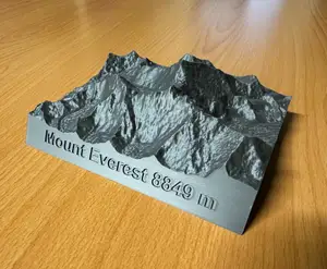 Mount Everest Realistic Miniature