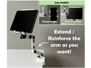 Adjustable Modular Tablet/Phone Holder