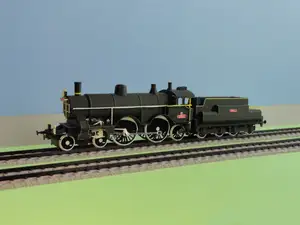 Steam Locomotive 275.0 ČSD (Nohatá) H0