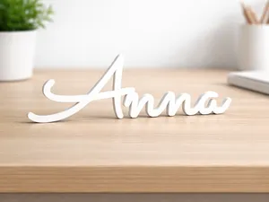 Modern Name Decor Stand – Anna