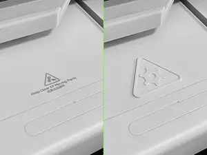 A1 - Keep Clear of Moving Parts - Sticker/Badge