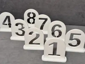 Wedding Table Numbers