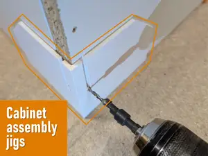 Woodworking - Cabinet assembly Jig for 16mm DTD