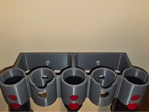 Dyson Vacuum 5 attachment tool holder