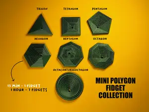 Mini Polygon Fidget Collection