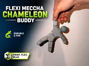 Flexi Meccha Chameleon Buddy Fidget Toy