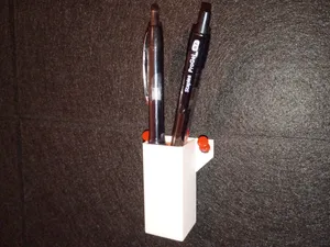 Pen Holder for Bulletin Boards