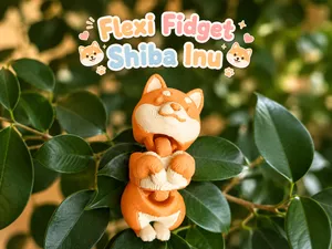 Flexi Fidget Shiba Inu