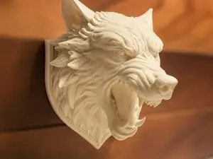 Bloodhowl Dire Wolf — Wall Trophy Bust