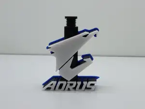 Adjustable graphic card holder - Gigabyte Aorus