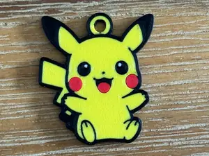 Pikachu Pokemon keychain