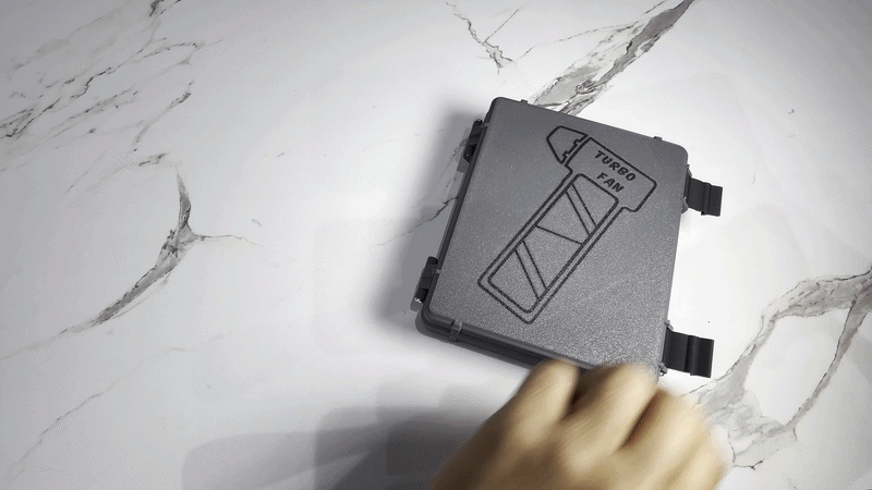 Organizer Case for "Super Power Turbo Fan"