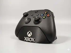 Minimalistic Xbox Controller Stand with Logo