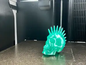 Skull full of charge punk is not dead