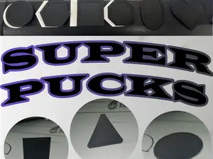 Super Pucks - Fun Custom Shaped Air Hockey Pucks