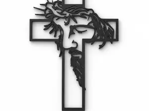 Jesus Cross Wall Art – Christian Faith