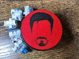 Tony Stark Silhouette Key Clicker ASMR