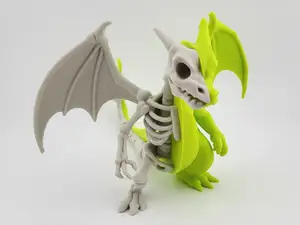 Charizard pokemon Skeleton action Figure model
