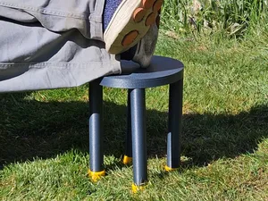 Lightweight packable stool - 2 sizes