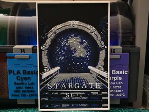 Stargate SG-1 Poster - Hueforge Art