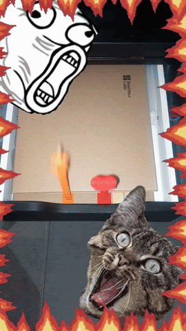 Middle Finger/I Love You drawer prank