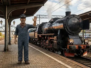 Steam locomotive driver