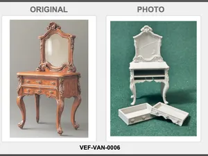 Harcourt Cabriole Van VEF-VAN-0006 1:12 Dollhouse