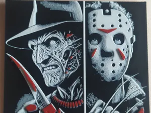Hueforge Freddy & Jason_01