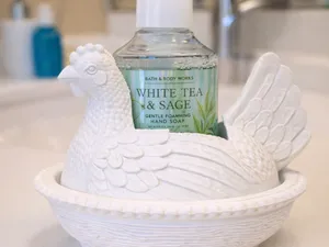Hen on Nest BBW Foaming Soap Holder