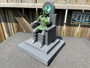 Doctor Doom Stone Throne