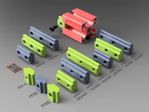 3030 T-Slot Nuts - Collection - M4 M5 M6 Threads