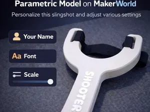 Parametric slingshot Maker