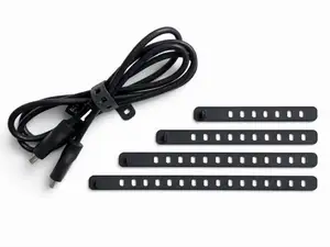Reusable TPU Cable Strap Set (Strong & Flexible)
