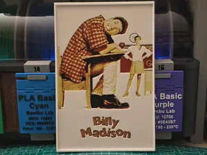 Billy Madison Movie Poster - Hueforge Art