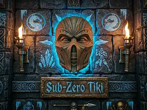 Sub Zero TIki Wallart