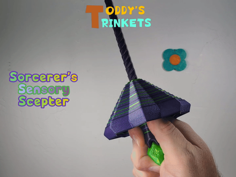 Sorcerer's Slim Sensory Scepter Spinner