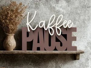 00060 Schriftzug Kaffeepause