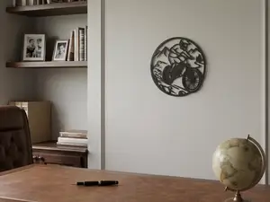 Enduro bike biker wall emblem sticker decoration