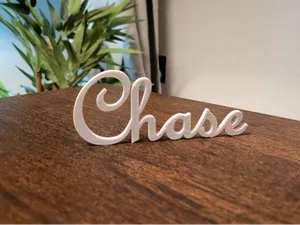 3D Printable Name Display (Chase)